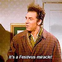It's a Festivus miracle