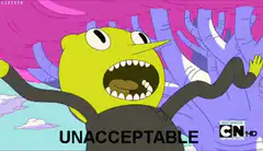 Finn yelling unacceptable