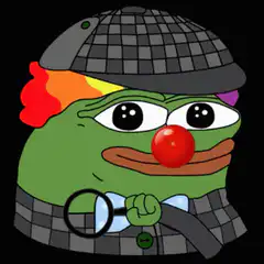 Pepe the Frog detective clown