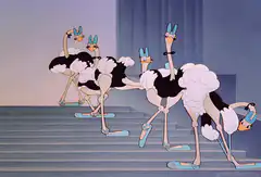Ostrich Ballet Dancers
