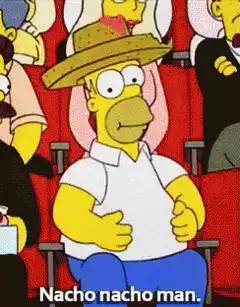 Homer Simpson Nacho Nacho Man