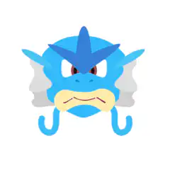 Gyarados angry face