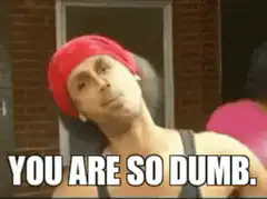You Are So Dumb Meme