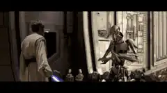 General Grievous activates lightsabers