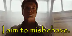I aim to misbehave