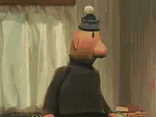 Benson breaks the piggy bank
