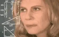 Confused Math Lady