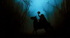 Headless Horseman pumpkin head