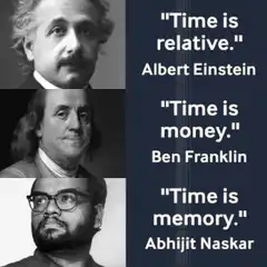 Time is relative money memory
