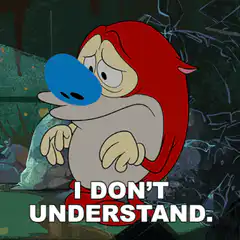 Smurf scratching head I don't understand