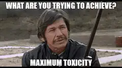What are you trying to achieve maximum toxicity