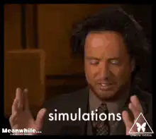 Andrew Huberman talking about simulations