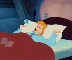 Alice covers ears with pillow