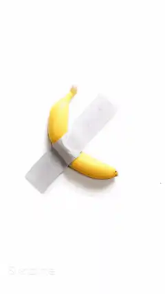 Banana bird on beach