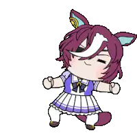 Chibi Special Week dancing
