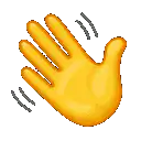 Waving Hand Emoji