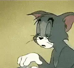 Tom facepalms and looks shocked