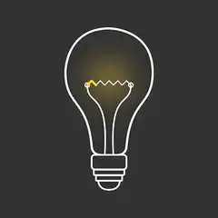 Light bulb turning on