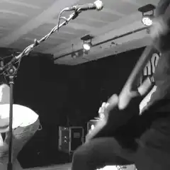 band member crowd surfing