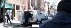 UNC! delivery van meme
