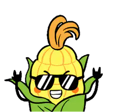 Cool corn rock and roll