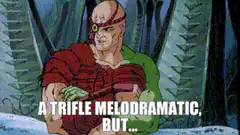 Nappa A Trifle Melodramatic But