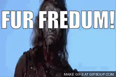 Fur Fredum Braveheart