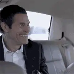 Willem Dafoe crazy smile