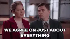 We agree on just about everything