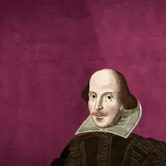 William Shakespeare headless with skull