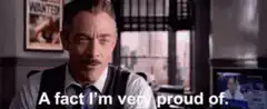 A fact I'm very proud of