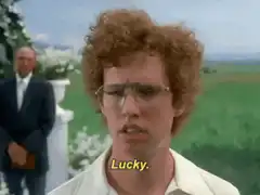 Lucky guy