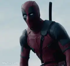 Deadpool makes a frame