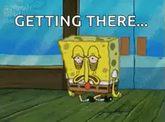 SpongeBob Getting There