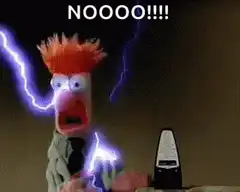 Beaker getting electrocuted