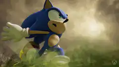 Sonic the Hedgehog uses Chaos Emeralds