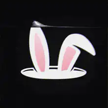 bunny ears popping up