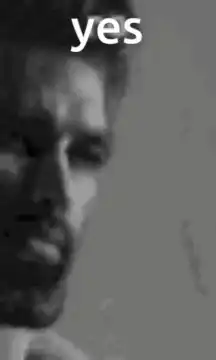 muscular man nodding yes