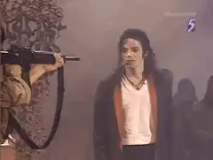 Michael Jackson Bullet Catch