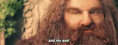 Gollum and my axe