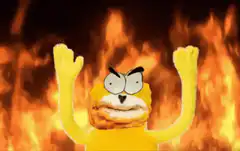 Simpsons character in hell