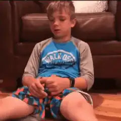 Boy says taxes