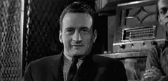 Johnny Cash smirking