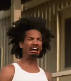 Eddie Murphy screaming angry face