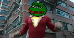 Captain Froggy flexing