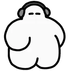 cartoon ghost bobbing