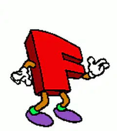 Dancing Letter F