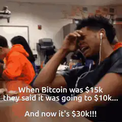 Crying Boy Bitcoin Meme