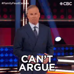 Family Feud Canada host can't argue with that