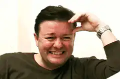 Ricky Gervais facepalm